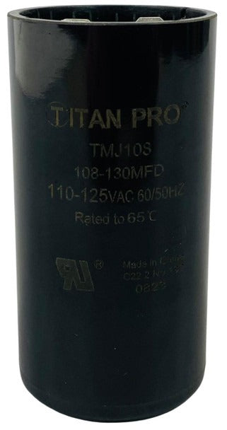 PACKARD Packard TMJ108 Start Capacitor 108-130 MFD 110-125V (Round) PMJ108-1