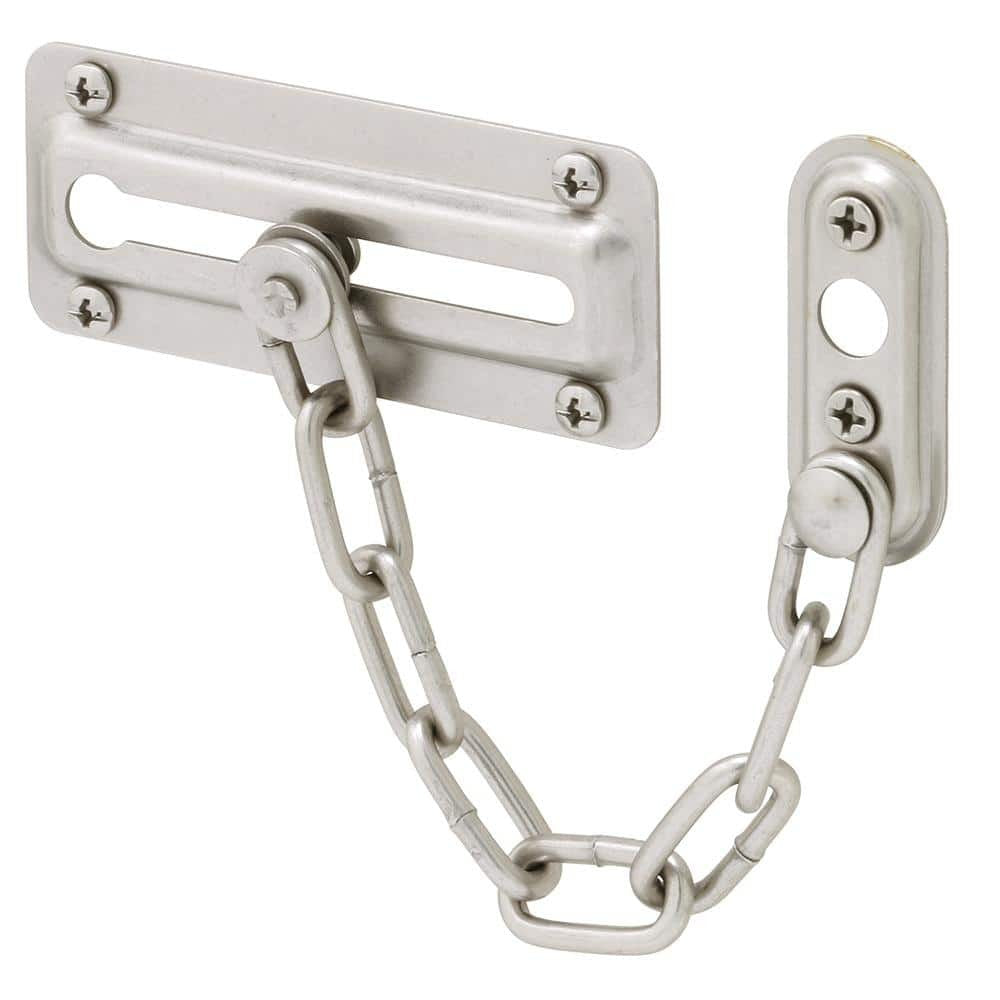 PRIME-LINE Prime-Line MP10386 Chain Door Lock 3-7/16 in (2-Pack)