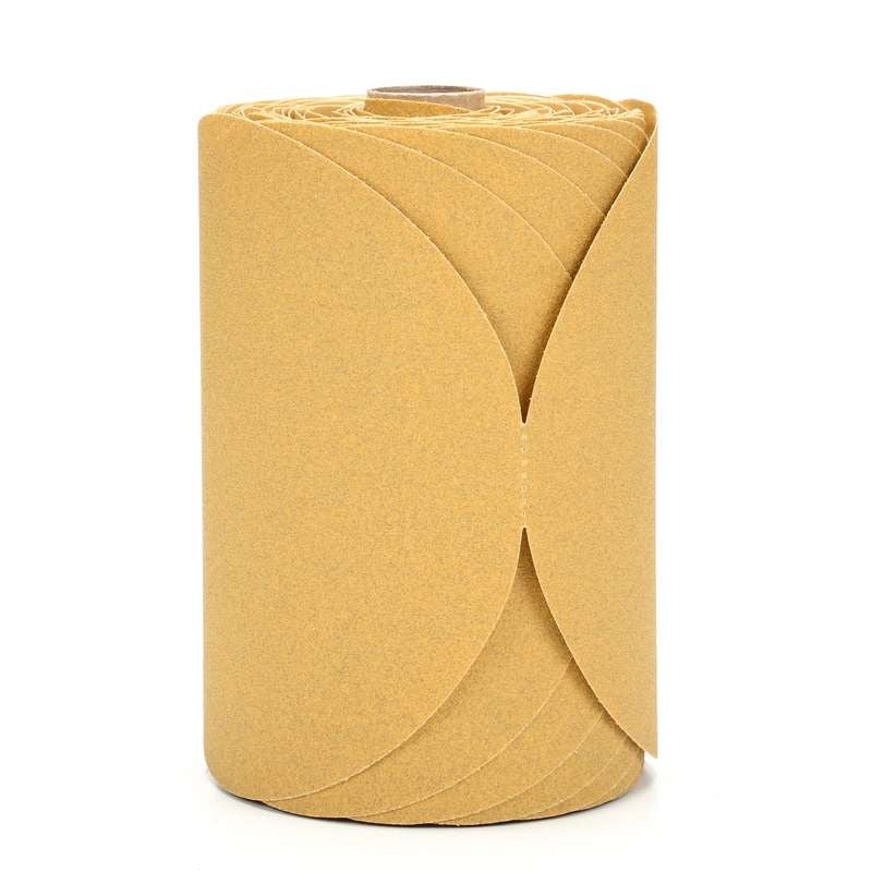 3M 3M 7010361693 Stikit Gold Disc Roll 6 in P100A (125 discs per roll, 10 rolls per case)