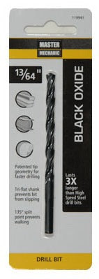 DISSTON CO Disston Company 119941 Hss Black Oxide Drill Bit 13/64 in