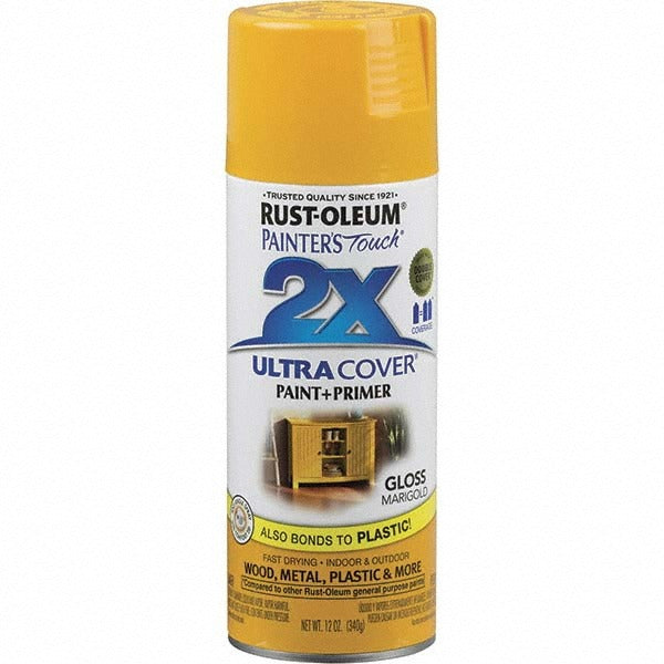 RUST-OLEUM Rust-oleum 346955 Enamel Spray Paint Marigold Gloss 12 Oz