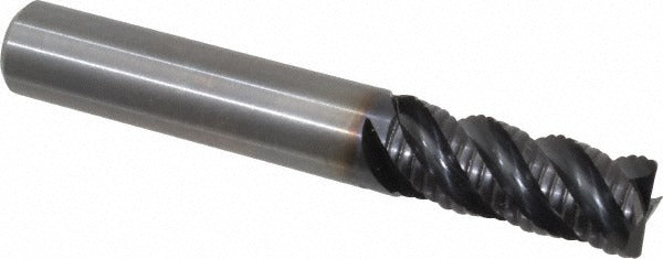 KENNAMETAL Kennametal 3331484 Corner Radius End Mill 3/8 in 4 Flute Altin