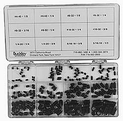 VALUE COLLECTION Value Collection MET-SET-BT-AS Set Screw Assortment 144pc
