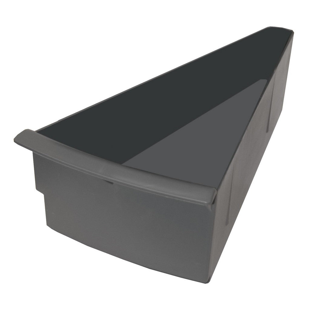 DURHAM MFG Durham 15007-95 Plastic Triangle Bin Gray