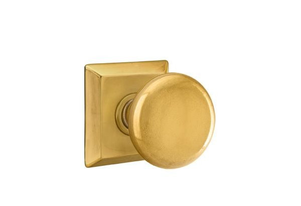 EMTEK Emtek 8231PUS7 Privacy Knob 2-3/8 in Backset French Antique Brass