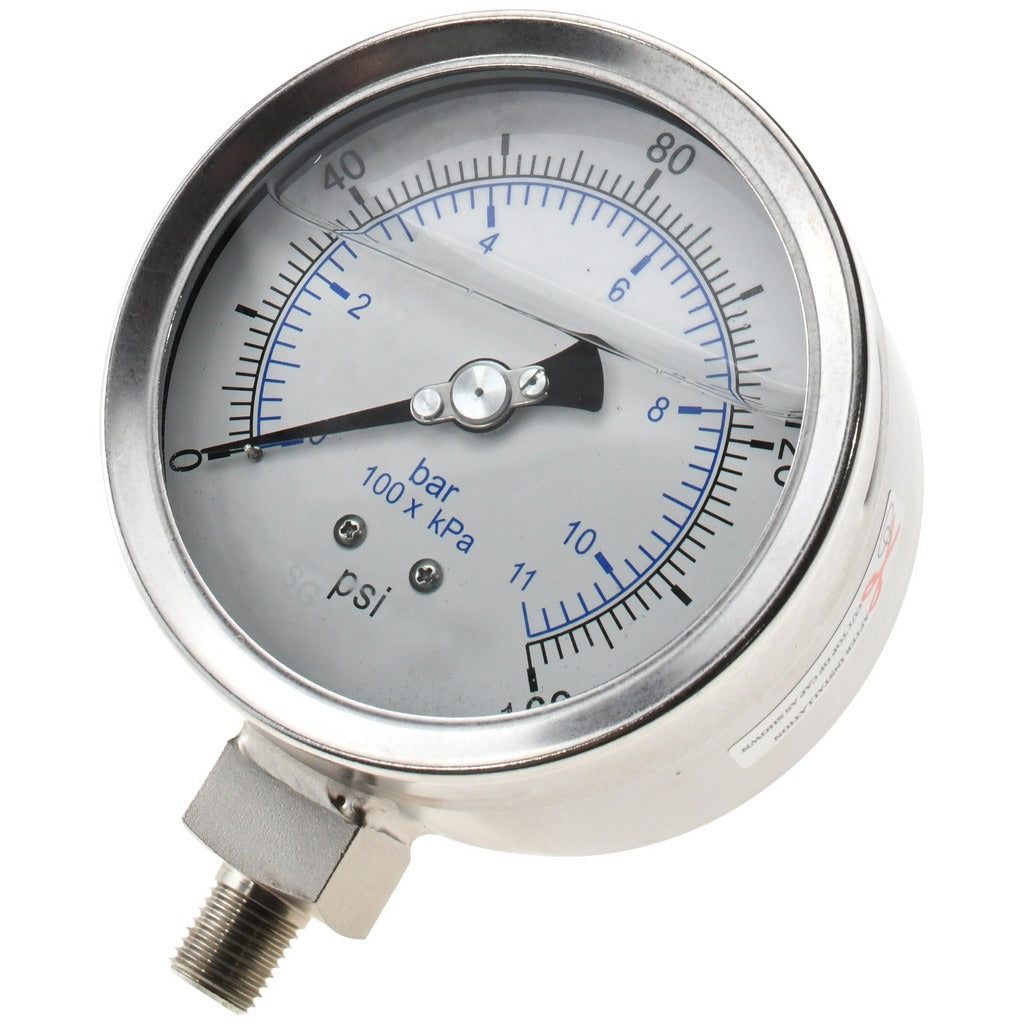 VALUE COLLECTION Value Collection 116AL35160D Pressure Gauge 160 Psi