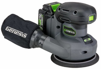 GENESIS Richpower Industries GLROS20B 20V Orbital Sander Kit