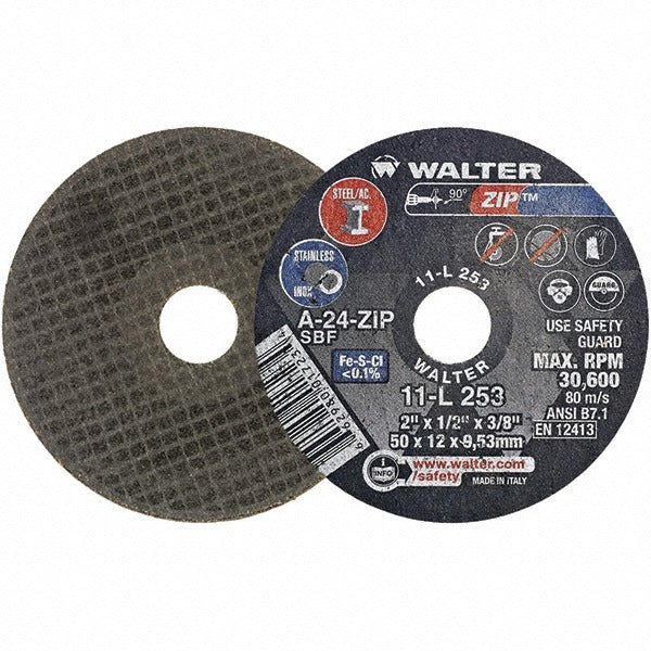 WALTER Walter Surface Technologies 11L253 Type 1 Cut-off Wheel