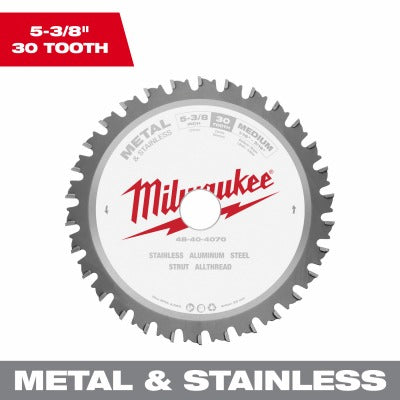 MILWAUKEE Milwaukee 48-40-4070 Metal Cutting Circular Saw Blade 5-3/8in