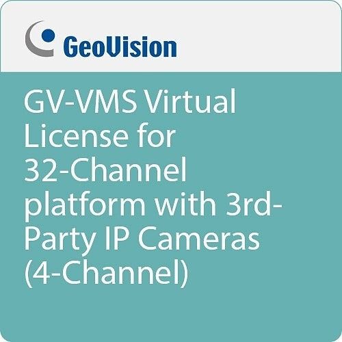 GEOVISION Geovision VR-VMS-004 Vms License 32 Channel