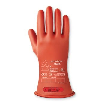 ANSELL Ansell rig011r085 Natural Rubber Mechanics Glove 8.5