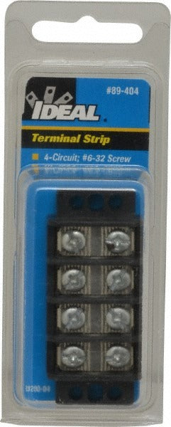 IDEAL INDUSTRIES Ideal 89-404 Multipole Terminal Block 4 Pole 30A 300V