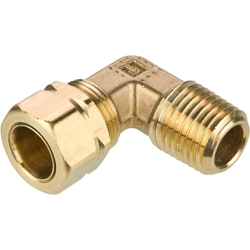 PARKER Parker 169CA-5-6 Brass Compression Male Elbow 3/8-18
