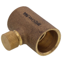 Everflow DCWC0012-NL 1/2 NOM Cast Brass Drain with Cap Lead Free