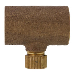 Everflow DCWC0012-NL 1/2 NOM Cast Brass Drain with Cap Lead Free