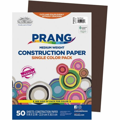 PACON Pacon PAC6803 Construction Paper 9x12 Inches 50 Pack