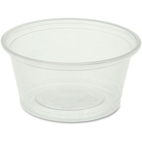 GENUINE JOE Genuine Joe GJO19062 Clear Portion Cups 2 Oz 50 Count