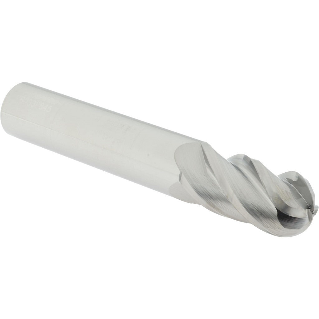 ACCUPRO Accupro 12184922 Ball End Mill 1 in 4 Flute Solid Carbide