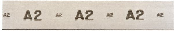 STARRETT Starrett 57533 A2 Tool Steel Flat Stock 3/8x3/4x18 in