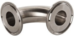VNE Vne EG2C1.0 Sanitary 90 Degree Elbow 1 Inch Clamp