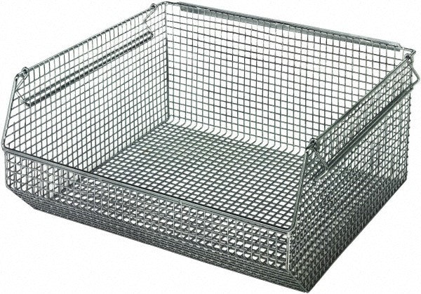 QUANTUM STORAGE SYSTEMS Quantum Storage QMB550C Metal Hopper Stacking Bin Chrome