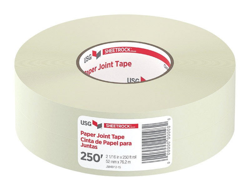 USG Usg 382175 Sheetrock paper drywall joint tape 2-1/16 in. x 250 ft.