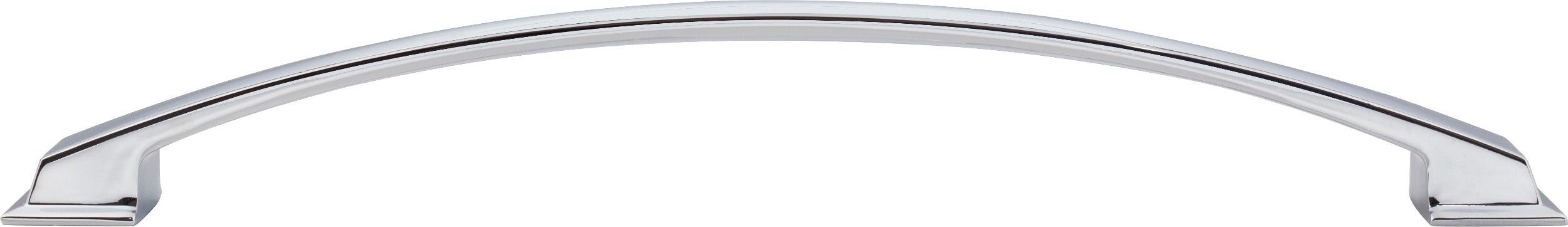 JEFFREY ALEXANDER Jeffrey Alexander 944-12PC Arched Cabinet Pull Polished Chrome