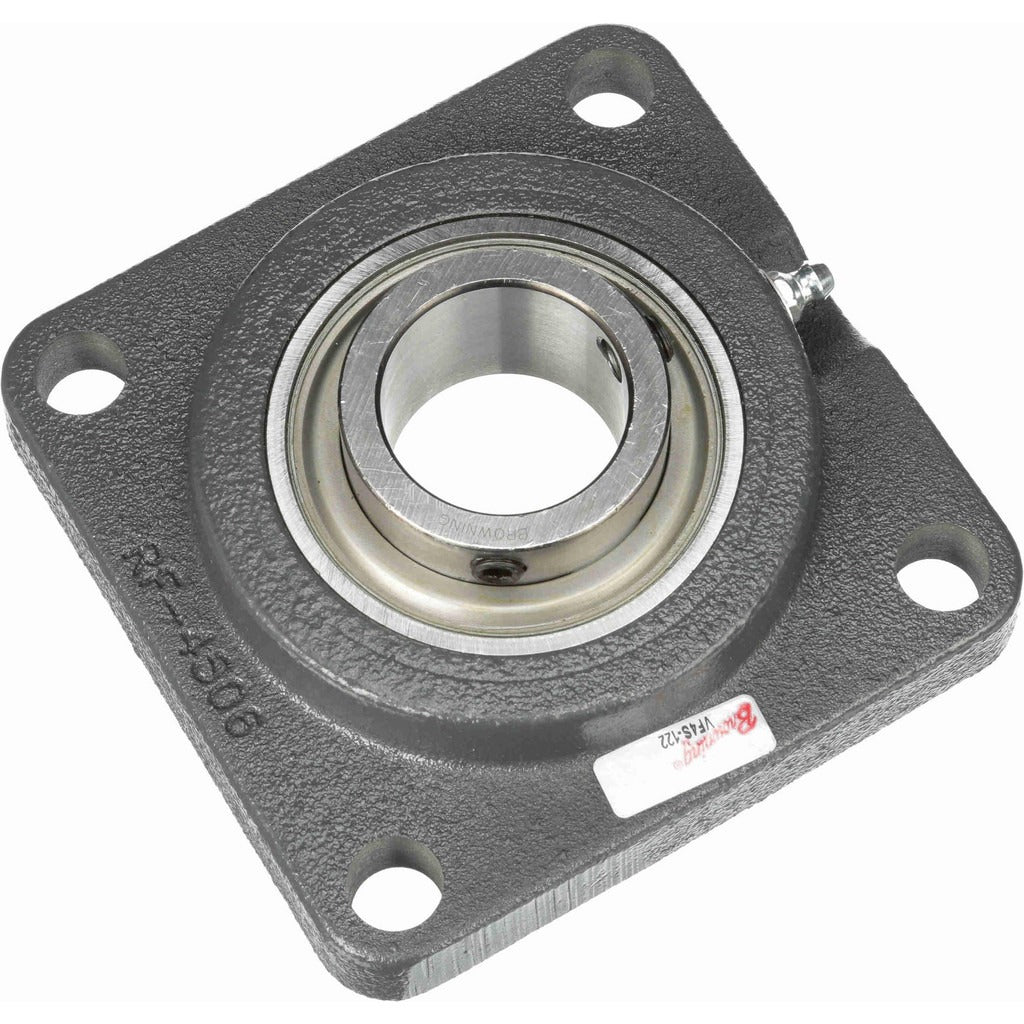 BROWNING Browning 767619 4-bolt Flange Bearing 1-3/8 in Id Cast Iron
