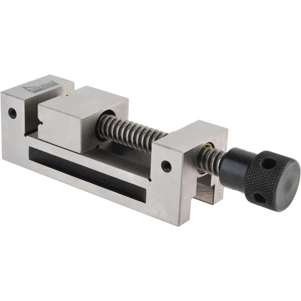 GIBRALTAR Gibraltar EVSD-50 Toolmaker Vise Flat Jaw 1-31/32 in