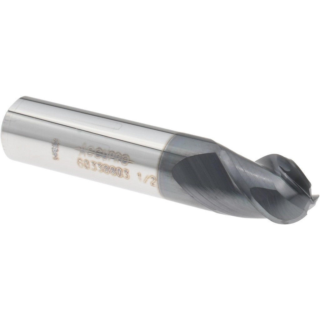ACCUPRO Accupro 12184429 Ball End Mill 1/2 in 3 Flute Solid Carbide
