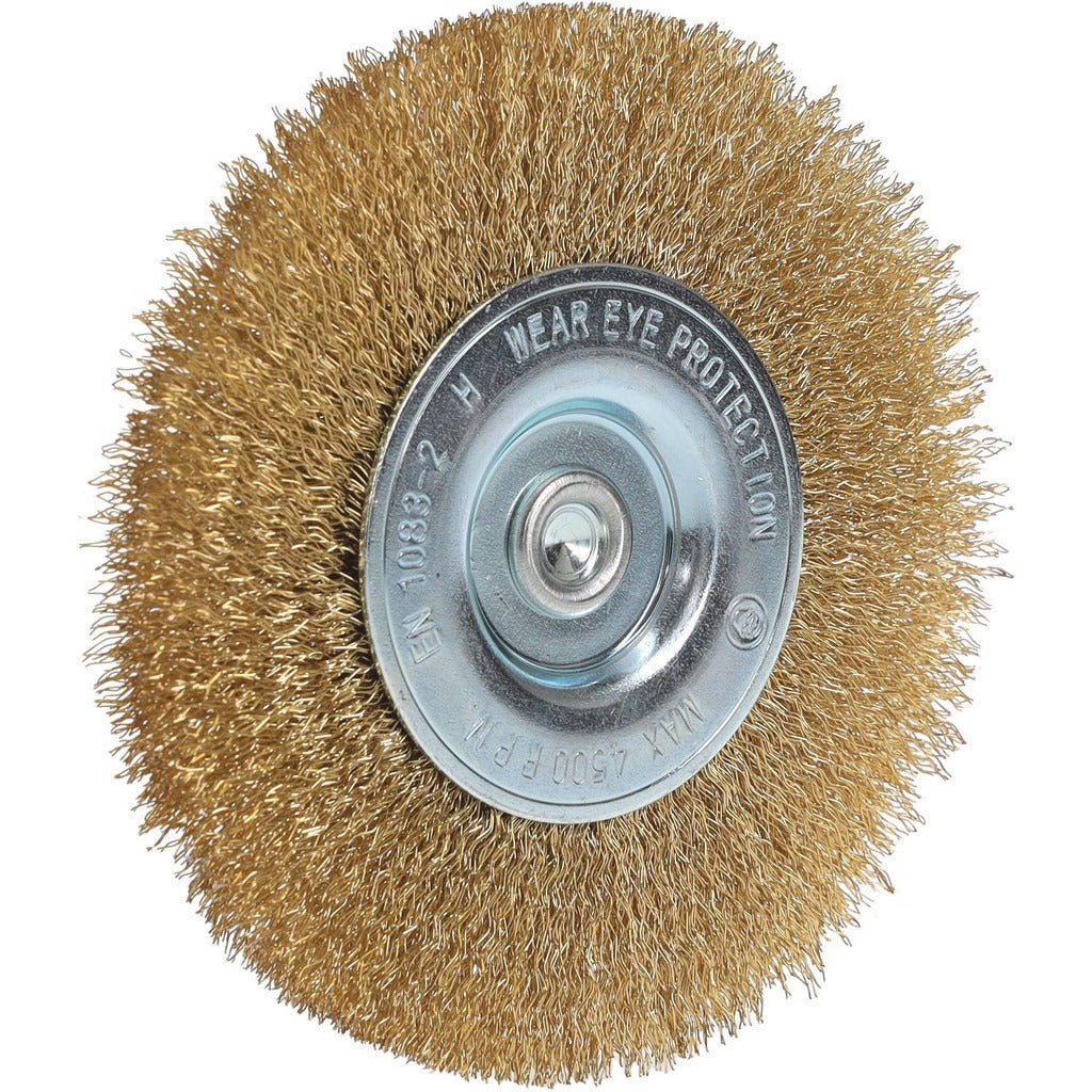 VALUE COLLECTION Value Collection S04065256 Wheel Brush 4 in Crimped