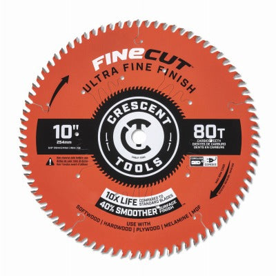 APEX TOOL GROUP Apex Tool Group Llc CSBUF-1080 Circular Saw Blade 10in 80T