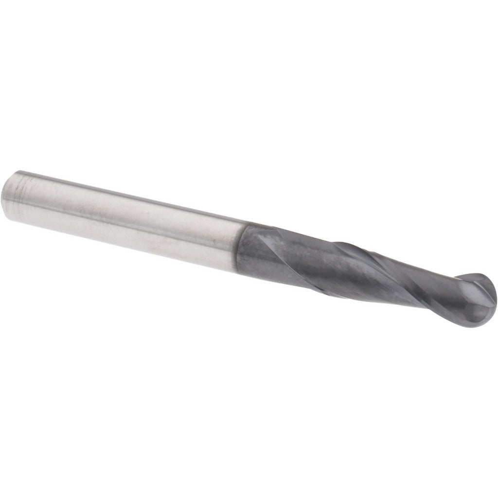 HERTEL Hertel EM249016 Ball End Mill 0.25in 2 Flute Solid Carbide