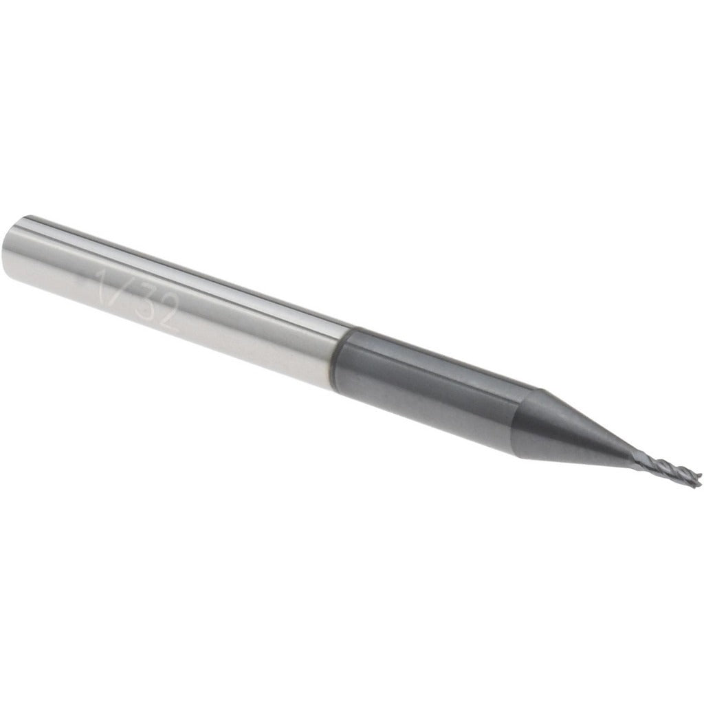 ACCUPRO Accupro 14797340 Square End Mill 1/32 in 4 Flute Carbide