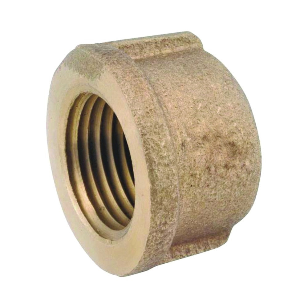 ANDERSON METALS Anderson Metals 738108-04 1/4 in brass threaded pipe cap (pack of 1)