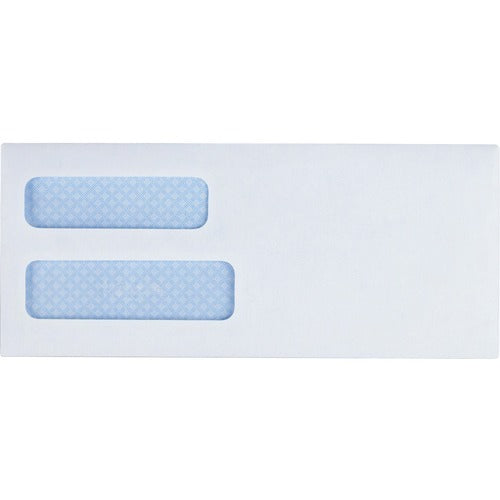BUSINESS SOURCE Business Source BSN42204 Double Window Envelope No 8-5/8 500pk
