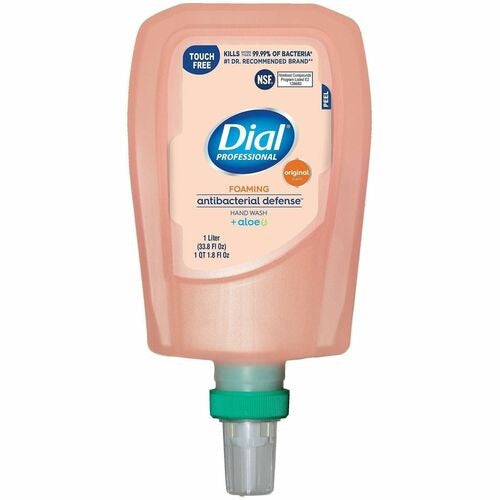 DIAL Dial Corporation DIA16674 Foaming Soap Refill 1L Peach 3CT