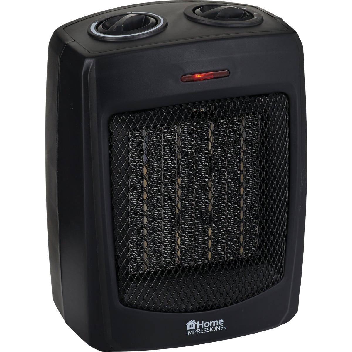 HOME IMPRESSIONS Home Impressions PTC903 Black Ceramic Space Heater 1500W