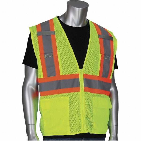 PIP Pip 302-MVZT-LY/3X Hi-vis Safety Vest Ansi Class 2 3XL