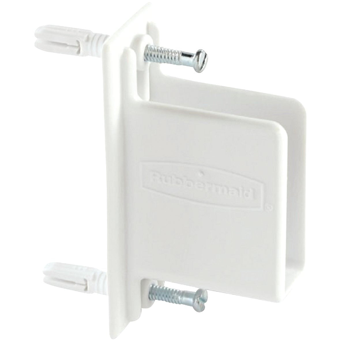 RUBBERMAID Rubbermaid 1950472 Wall End Bracket Direct Mount