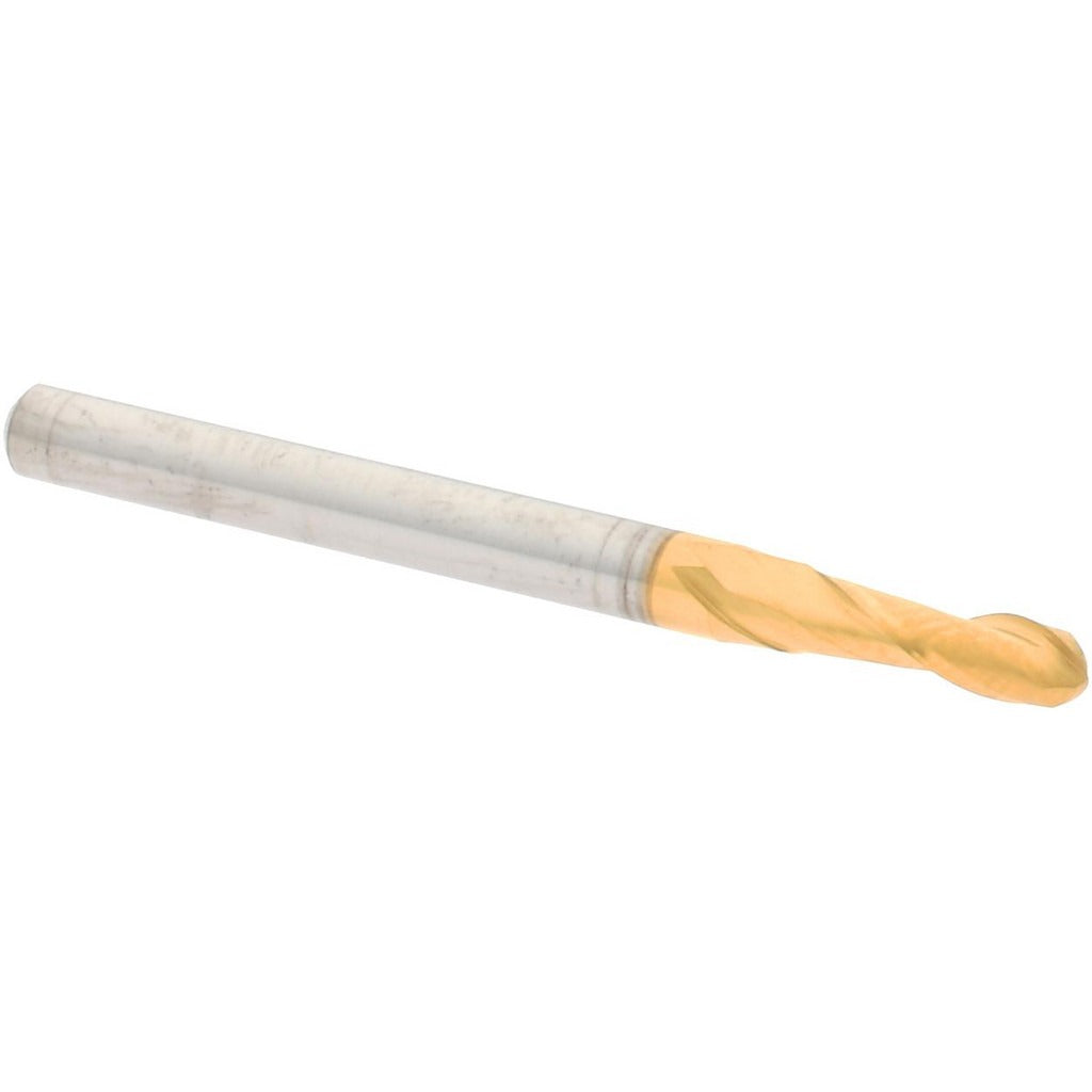 HERTEL Hertel E6249007 Ball End Mill 0.1094 in 2 Flute Carbide Tin