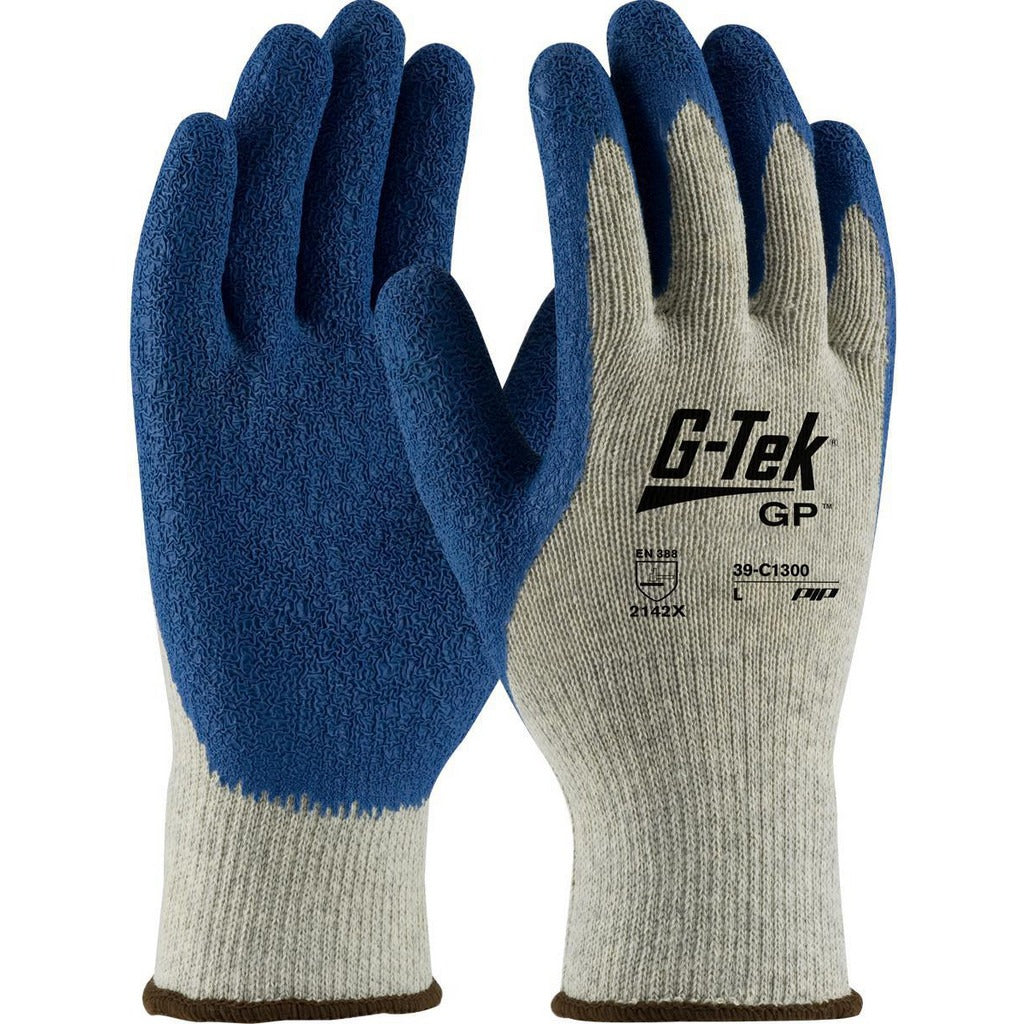 PIP Pip 39-C1300/XL Work Gloves Xl Latex Coated Crinkle Grip