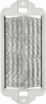 LEVITON Leviton Mfg Co 002-41075-DBW Brush Passthrough Insert