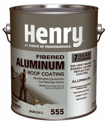 HENRY Henry Co HE555042 Fibered Aluminum Roof Coating 1 Gallon