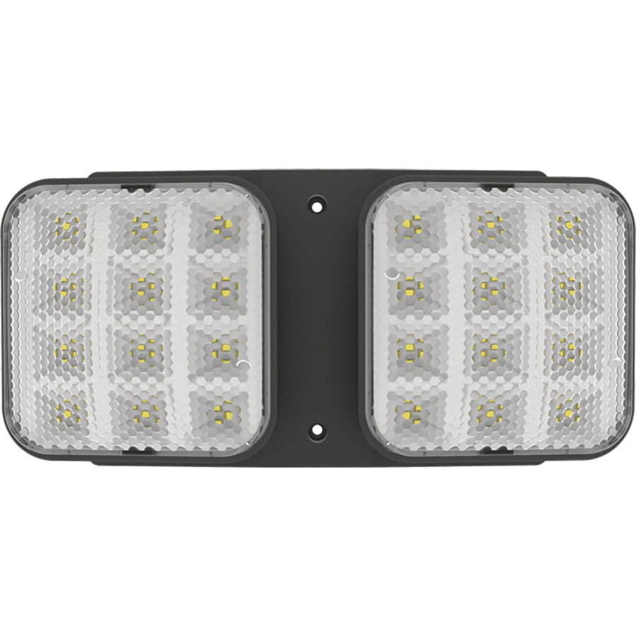 RAB LIGHTING Rab Lighting EREMOTE-B Emergency Remote Dual Head 2.4W (Adjustable)