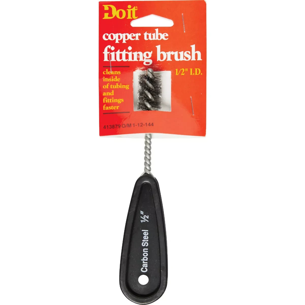 DO IT BEST Do It Best 92023-144 Do It 1/2 In. Wire Fitting Brush (1/2 In. I.D. / 1 per card)