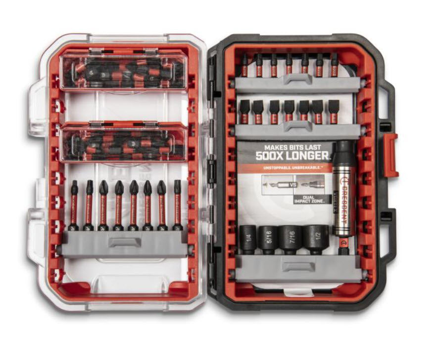 Apex Tool Group CAVBHSET-55 Crescent Apex 55 Pc. VORTEX Bit Holding Fastening Set