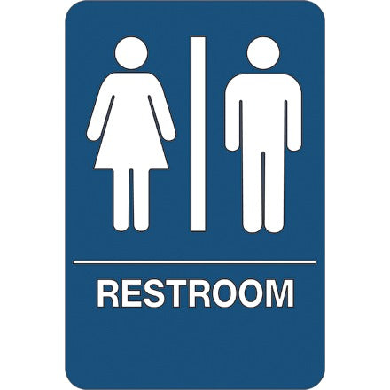 BSC PREFERRED Bsc Preferred SN105 Ada Compliant Sign Abs Plastic
