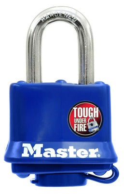 MASTER LOCK Master Lock Co 312D Laminated Padlock Weatherproof 1-1/2 in
