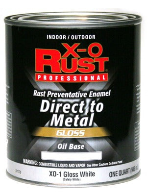 BSC PREFERRED Bsc Preferred XO1-QT Anti Rust Enamel 1 Qt White Gloss